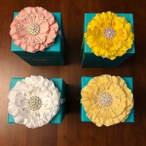 Tieks Boxes with flower, tote, and shoe bag